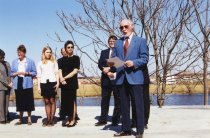 Bowman Library groundbreaking